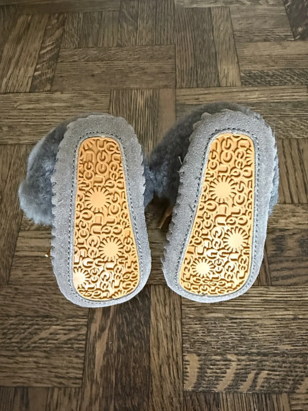 UGG Baby Camo Boots with Faux-Fur